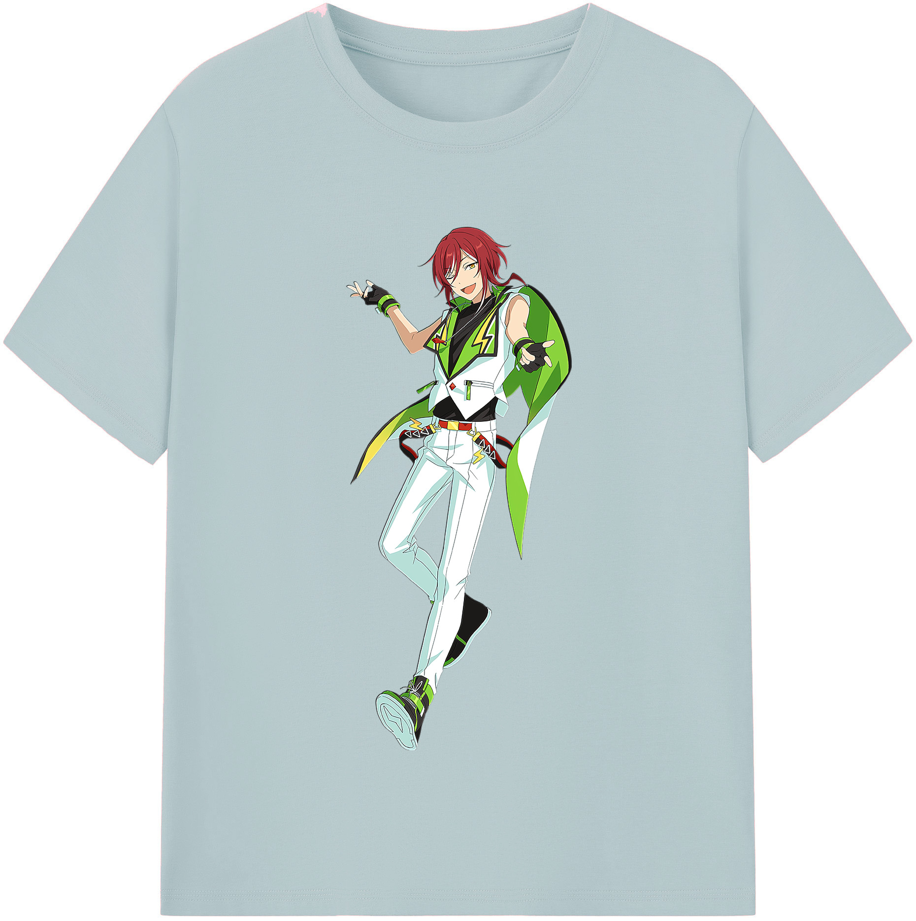（画像用） あんさんぶるスターズ! Ensemble Stars 綿100％半袖Tシャツ（フロントプリント）